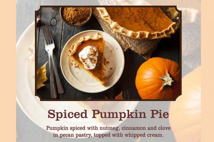 Spiced Pumpkin Pie