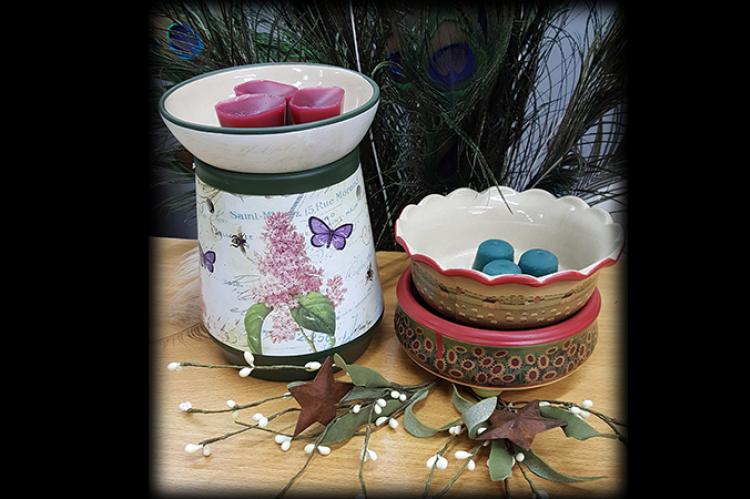 decorative painted warmers